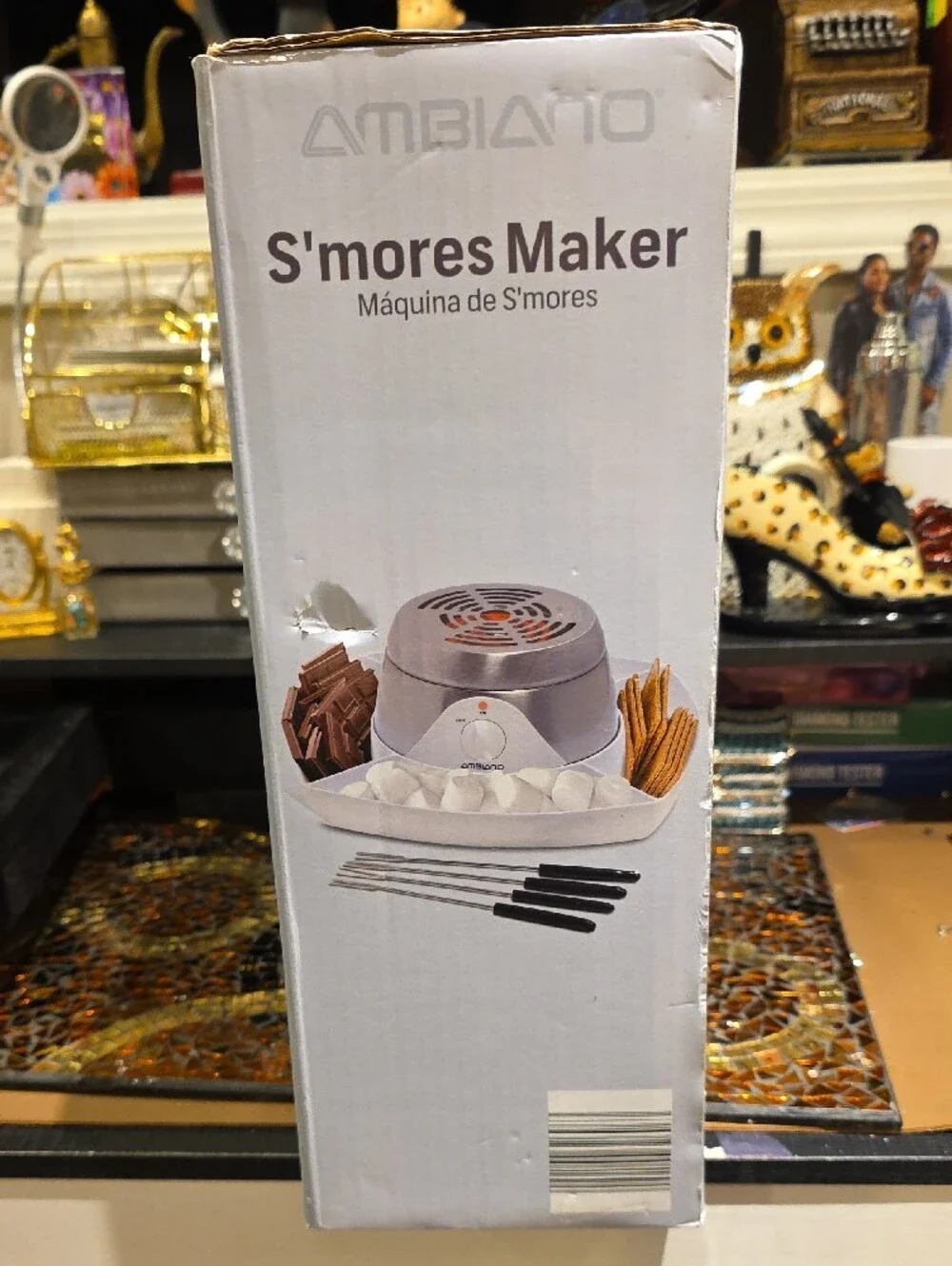 Ambiano Silver Stainless Steel S'mores Maker